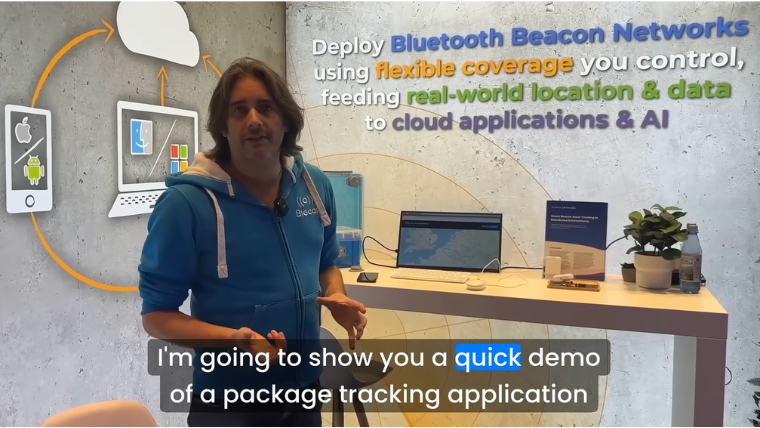 AI-powered Bluetooth Smart Beacons for Asset Tracking  Video Hub 760 x 428