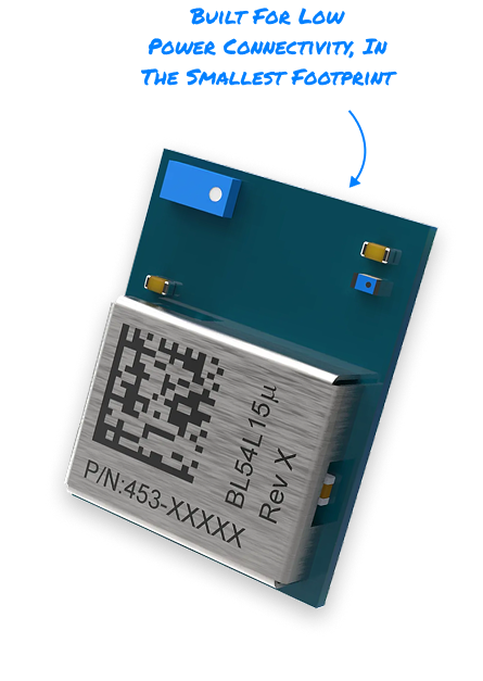 BL54L15μ Bluetooth Module with text
