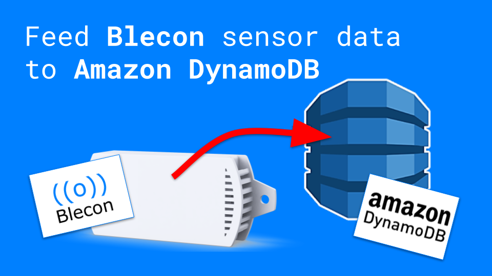 Blecon + DynamoDB