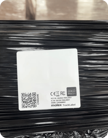 Blecon Cloud Connected BLE Smart Label Rounded Corners