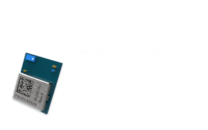 Ezurio white logo and Module