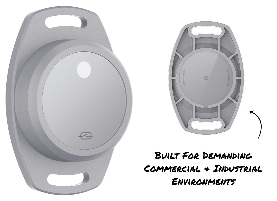 Blecon Logger Tag (L02S) hard tag with temperature and humidity sensors and offline data logging