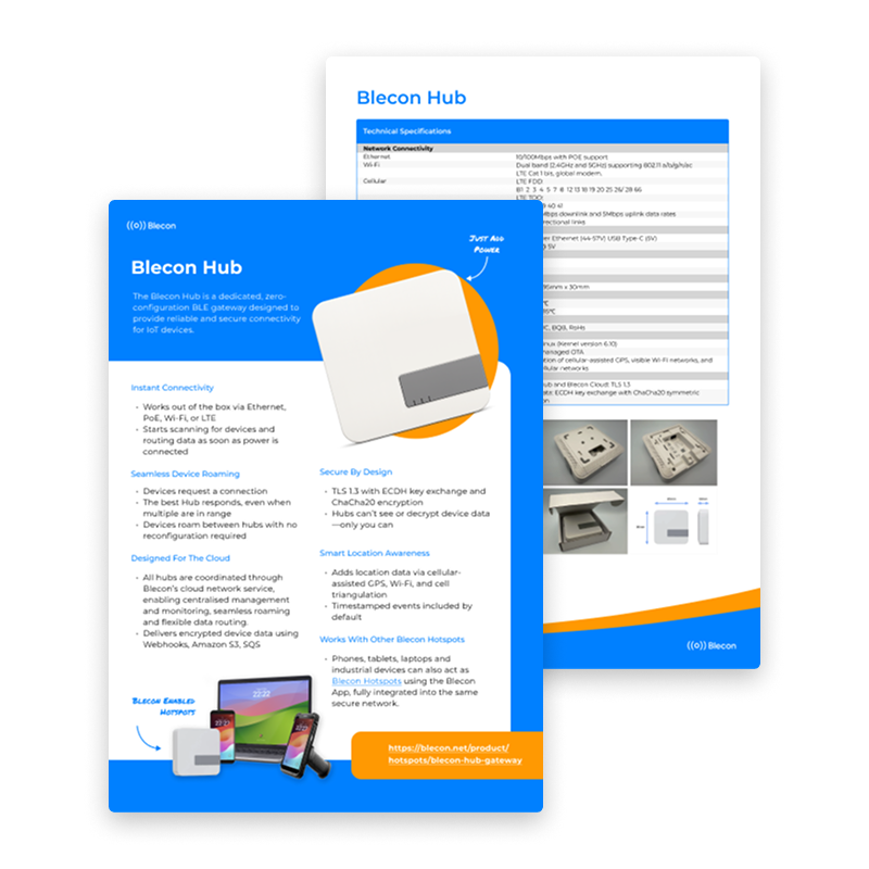 Hub Product Brief Pages