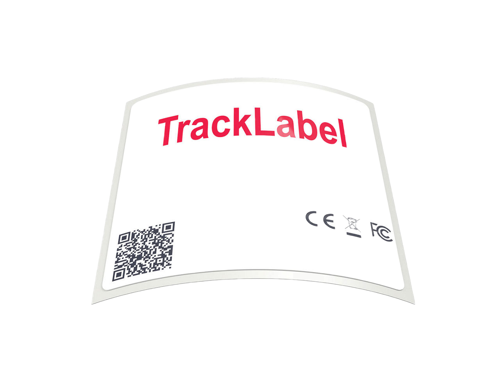 Track Label Curved
