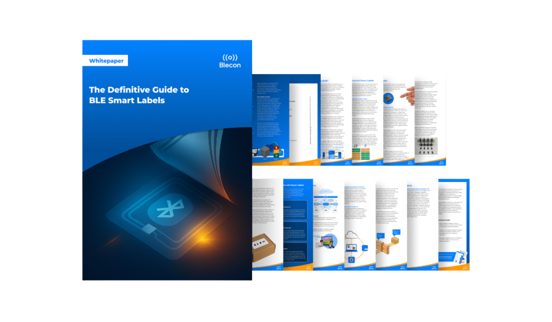 Cover of The Definitive Guide to BLE Smart Labels whitepaper