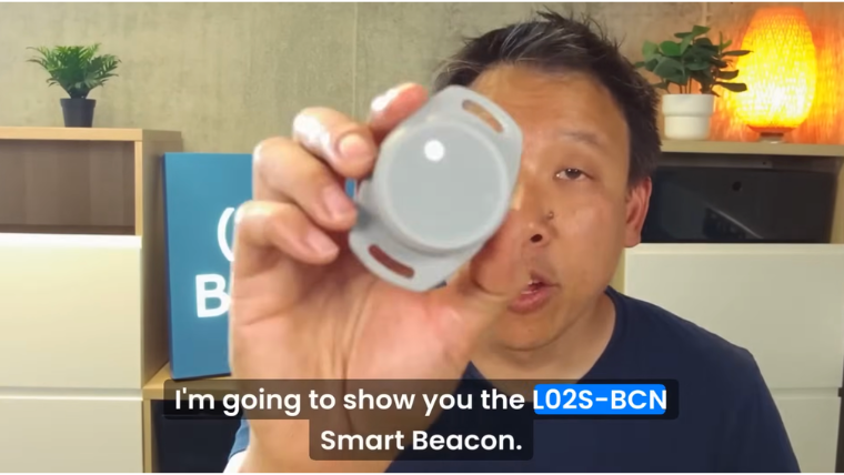 _L02S-BCN in action - Blecon-enabled Smart Beacon Video Hub 760 x 428