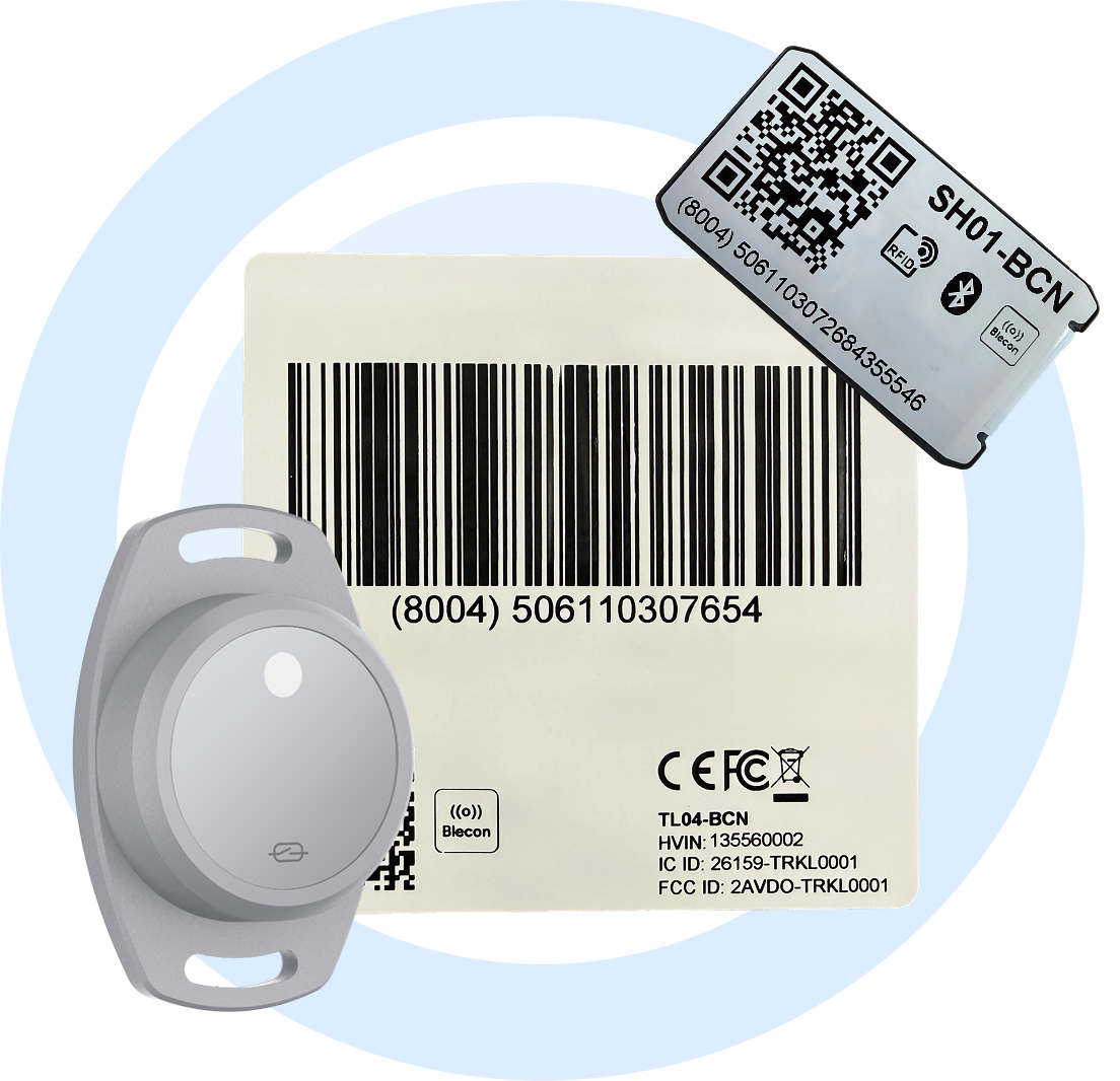 Blecon Asset Tracking Tags - Classic, micro, ble smart label (6)
