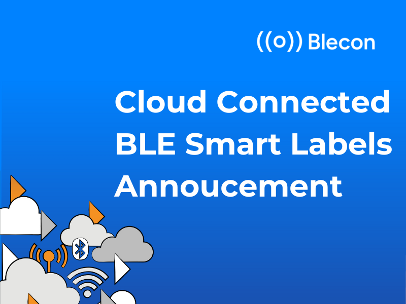 Cloud Connected BLE Smart Labels  Annoucement - InPlay Partner Page