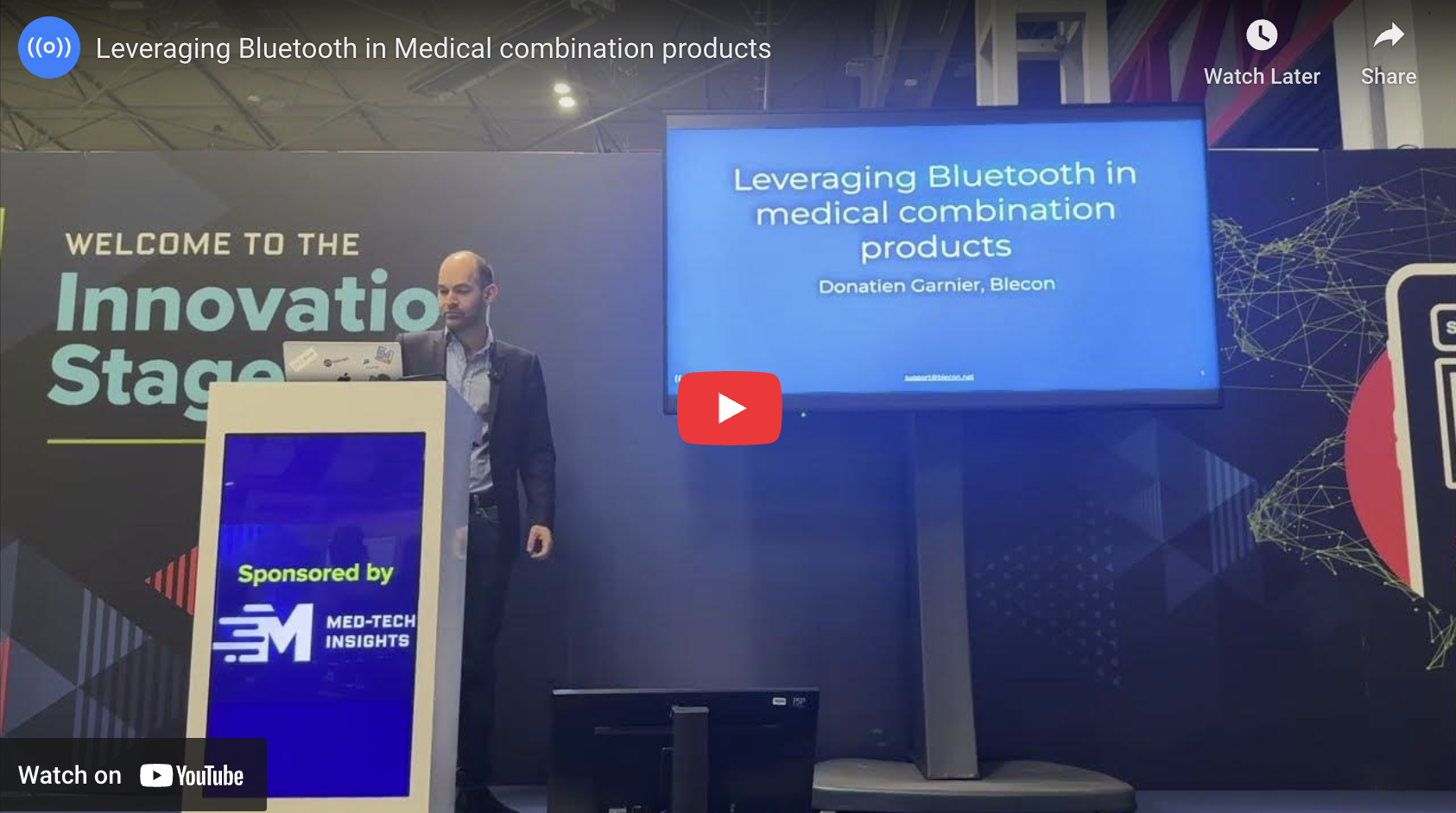 Leveraging Bluetooth in Medical Combination Products